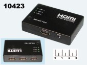 Видеосвитчер HDMI 3 входа 1 выход MD-103A mini Dayton