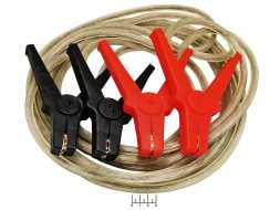 Провода аккумуляторной батареи с крокодилами 1000A 4м Nova Bright (47781) (морозостойкие)