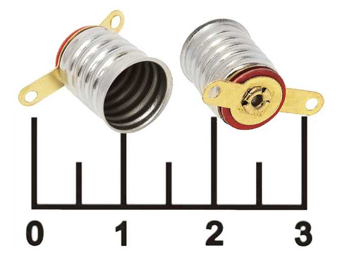 Патрон для лампы E10