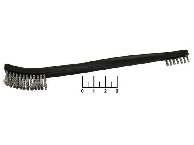 Щетка 170/35/23мм сталь двухсторонняя G122