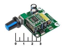 Радиоконструктор усилитель УНЧ 2*15 Вт+ bluetooth цифровой D-класса TPA3110 12-24V с резистором