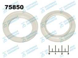 Кольцо для патрона E27 белое