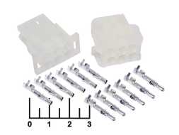 Разъем 6pin в комплекте (MFA-06) (MFA-2*3)