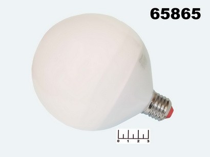 Лампа светодиодная 220V 15W E27 4000K белый G120 матовая Pulsar