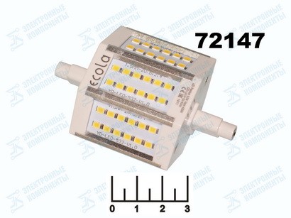 Лампа светодиодная 220V 9W R7S 4200K белый 78мм 36LED Ecola J7SV90ELC (765lm)
