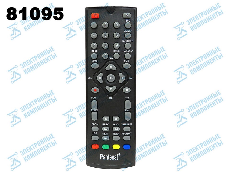 Пульт для ресивера DVB-T2 Pantesat HD-3820/SKY Vision T2206/LIT