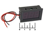 Радиоконструктор вольтметр 3.2-30V DC светодиодный красный 0.56" 2pin (V27T-DL)