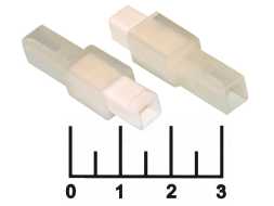 Корпус разъема 1pin в комплекте 2.8мм