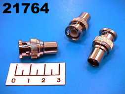 Переходник BNC штекер/TV штекер