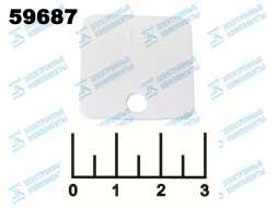 Бирка для кабеля У-153 маленький квадрат