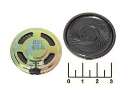 Динамик 32 Ом 0.5W 40х5мм (S1422) (4032R)