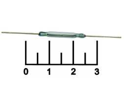 Геркон 2.6*20мм 2pin 0.5A/180V 10W 2025 55-60AT