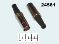 Разъем DIN 5pin штекер металл (MIDI) (7-0252)