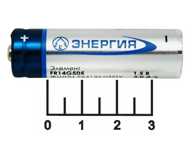 Батарейка AA-1.5V Энергия Lithium FR6 (АА)