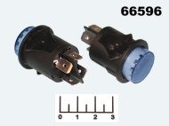 Кнопка IPBS-R/R синяя с фиксацией 4 контакта 06L 12V (7087)