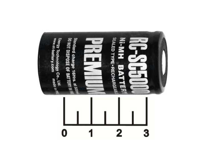 Аккумулятор 1.2V 5A RC-SC5000 Premium