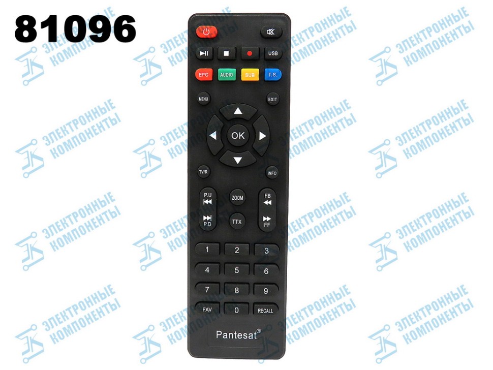 Пульт для ресивера DVB-T2 Pantesat HD-2558/2009