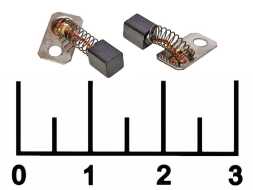 Щетка меднографитовая 3.3*3.3*4.5 (2 штуки)