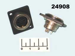 Разъем DIN 5pin гнездо в панель