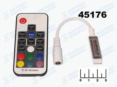 Контроллер для светодиодной ленты RGB + ПДУ RF 5-24V/3*4A