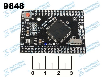 Радиоконструктор Arduino mega 2560 Pro mini
