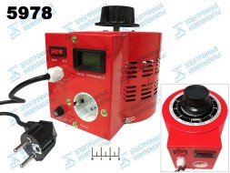 Блок питания TDGC2-R 1000W автотрансформатор + ж/к дисплей 0-300V Suntek (Латр)