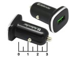 Автомобильное зарядное устройство USB 3.6-6.5V/3A 6.5-9V/2A Defender UCA-91 черный