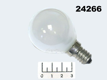 Лампа шар матовая 40W E14 Pila