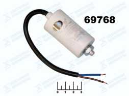 Конденсатор CAP CBB60 10 мкФ 450В 10/450V 30x60 (провод+болт)