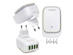 Сетевое зарядное устройство 4USB 5V 4.4A Ldnio A4405