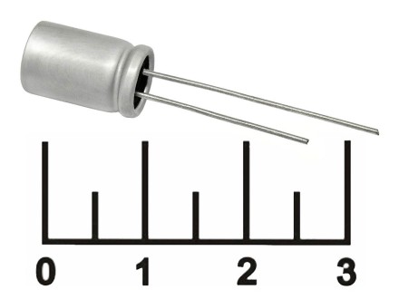 Конденсатор электролитический ECAP polimer 1500мкФ 6.3В 1500/6.3V 1012