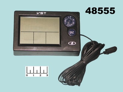 Часы цифровые VST-7048V авто с датчиком температуры