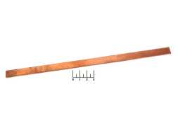 Пластина медная 250*12*2мм