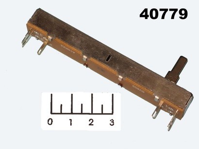 Резистор переменный 2*10 кОм RA6030F-20-16C2-A10K-01 (+22) ползунковый