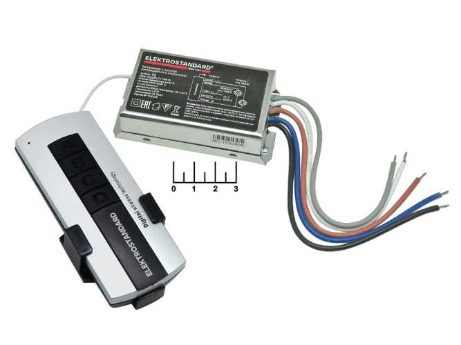 Выключатель электрический на 2 канала Y2 1000W Elektrostandard