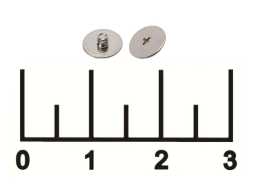 Винт для ноутбука М2*1.5мм (1 штука)
