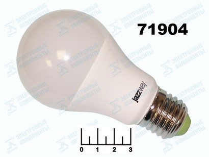 Лампа светодиодная 220V 9W E27 A60 для растений Jazzway