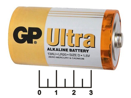 Батарейка D-1.5V GP Ultra Alkaline LR20