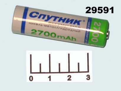 Аккумулятор AA 1.2V 2.7A Спутник Ni-MH (АА)