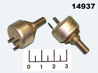 Резистор переменный 100 кОм 1W СП4-2М-1 (+42)