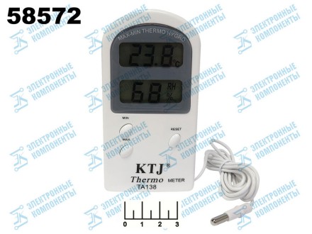 Термометр-гигрометр электронный TA-138