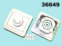 Выключатель-регулятор (диммер) 800W EL-BI Zirve белый