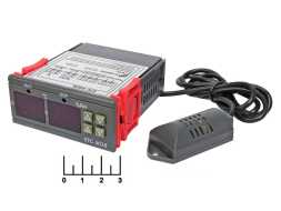 Контроллер температуры и влажности 220VAC 10A STC-3028 (-20...+80C) (точность 0,1)