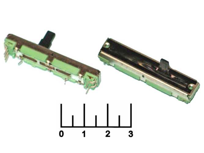 Резистор переменный 2*10 кОм RA3044F-20-10DA-B10K-01G (+24)
