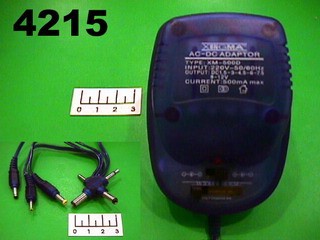 Блок питания 1.5-12V 0.5A XM-500D