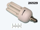 Лампа энергосберегающая 4U 15W E14 2700K белый теплый Supermax