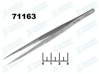 Пинцет 140мм прямой острый SS-SA