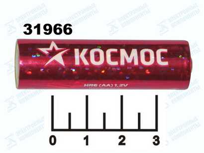 Аккумулятор AA 1.2V 2.8A Космос Ni-MH (АА)