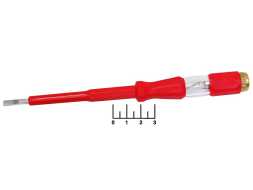 Отвертка индикаторная 100-500V 180мм TST500-1