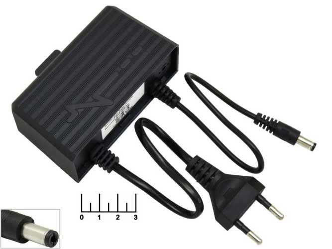 Блок питания 12V 2A OT-APB58 (XY-1220) импульсный (5.5*2.5) настенный